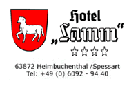 Willkommen im Hotel Lamm in Heimbuchenthal im Spessart! Gastronomie, Freizeitangebot, Erholung und Wellness der ersten Kategorie! Wir erwarten Sie!